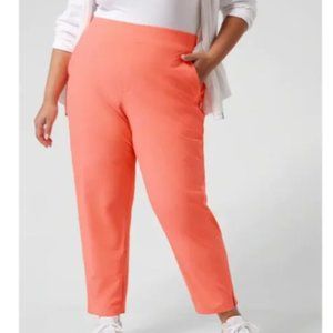 New Athleta Brooklyn Ankle Pant Zipper Pockets Lightweight Plus Size 18